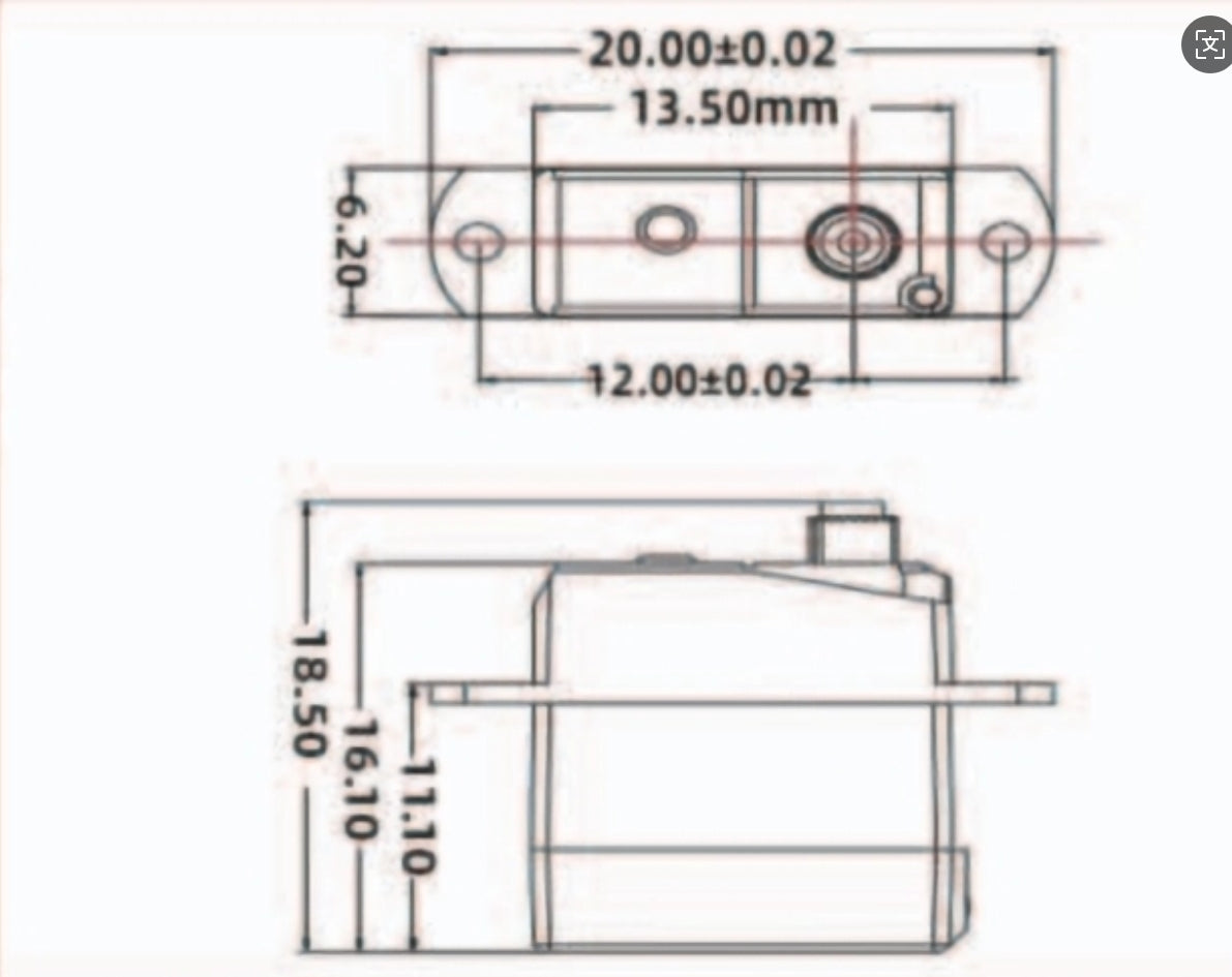1.7g Digital Micro Servo-NP0017PSM