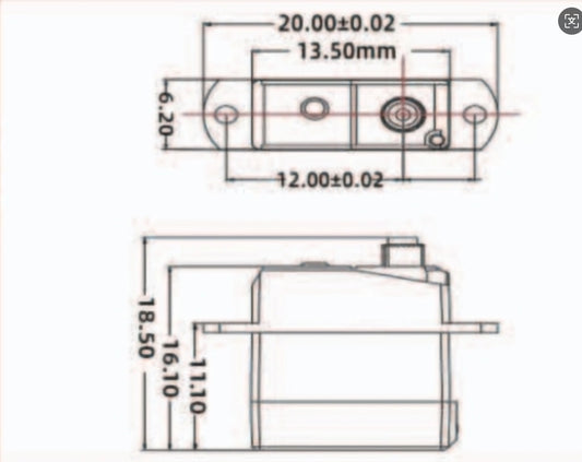 1.7g Digital Micro Servo-NP0017PSM