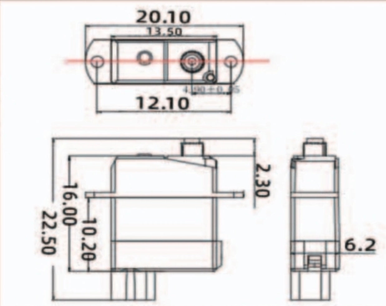 1.9g High Torque Micro Servo-NP0019PSM