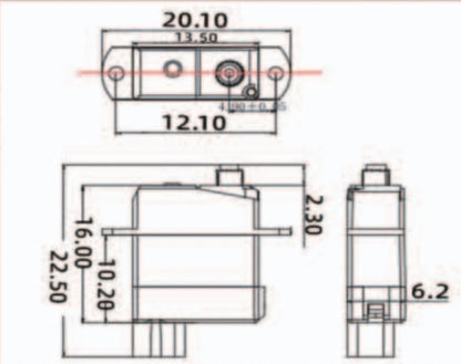 1.9g High Torque Micro Servo-NP0019PSM